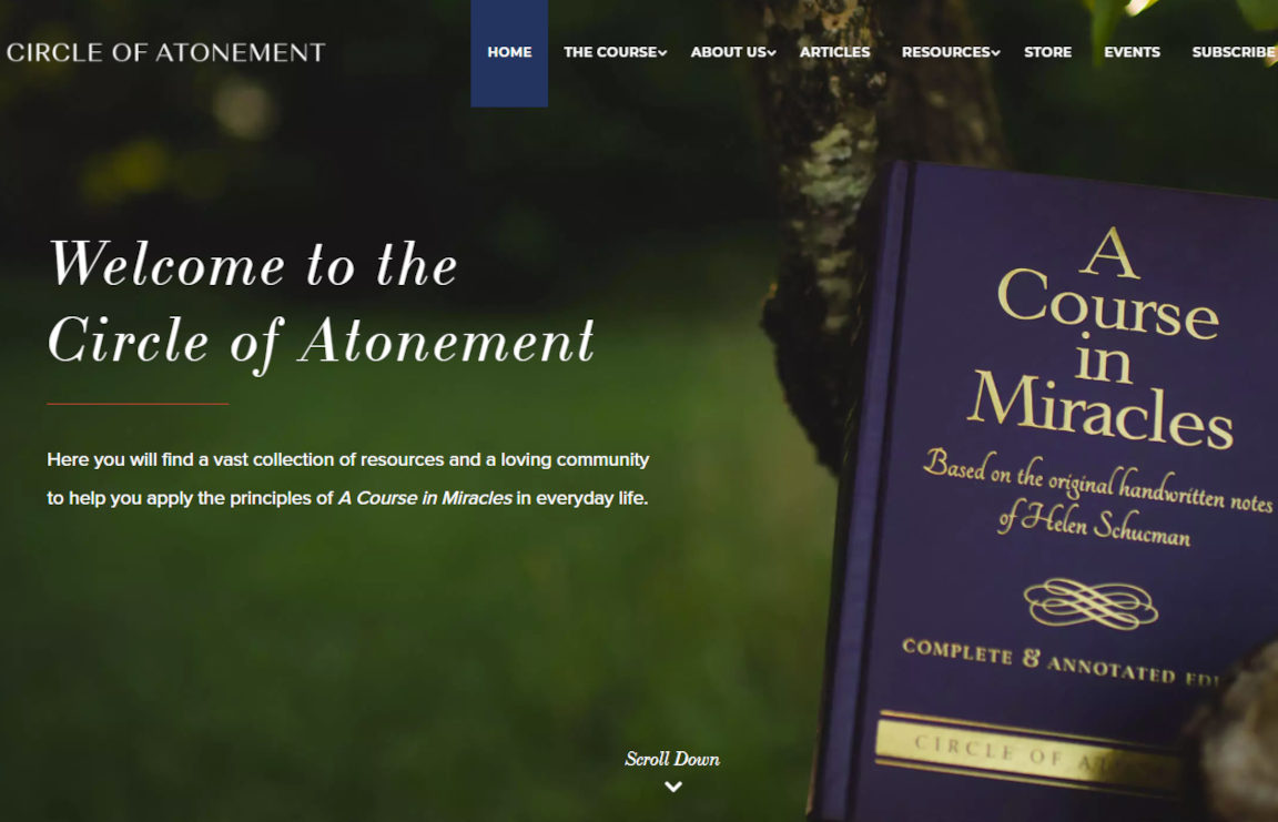 Circle of Atonement website